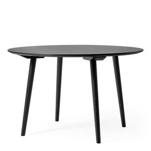 Table ronde In Between Ø 120 cm|Chêne laqué noir