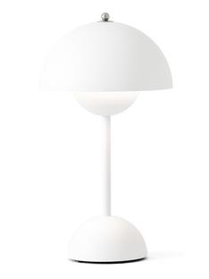 Lampe Flowerpot VP9 Portable Blanc mat