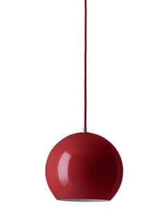 Suspension Topan  Rouge vermillon