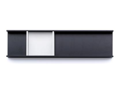Vide-poche Meterware Haut (5 cm) noir intense|Haut (4,5 cm) blanc signal