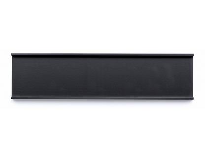 Vide-poche Meterware Bas (2,5 cm) noir intense|Sans compartiment