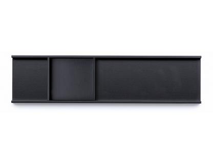 Vide-poche Meterware Bas (2,5 cm) noir intense|Bas (1,9) noir intense