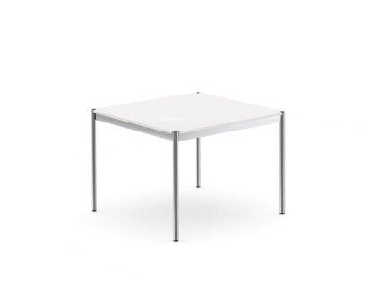 Table USM Haller 100 x 100 cm|MDF (couleurs USM)|Blanc pure RAL 9010