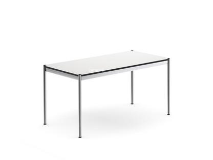 Table USM Haller 150 x 75 cm|Fenix|Bianco Kos - Blanc