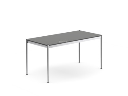 Table USM Haller 150 x 75 cm|Stratifié|Gris moyen