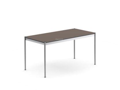 Table USM Haller 150 x 75 cm|Stratifié|Gris chaud