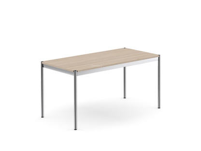 Table USM Haller 150 x 75 cm|Bois|Chêne huilé blanc