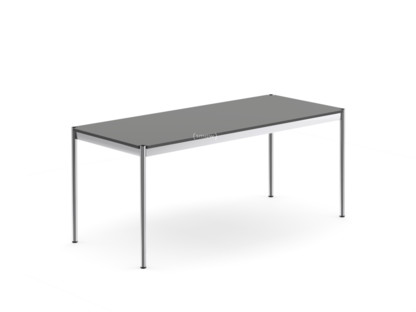 Table USM Haller 175 x 75 cm|Stratifié|Gris moyen