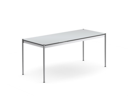 Table USM Haller 175 x 75 cm|Stratifié|Gris perle