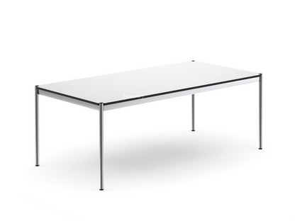Table USM Haller 200 x 100 cm|Fenix|Bianco Kos - Blanc