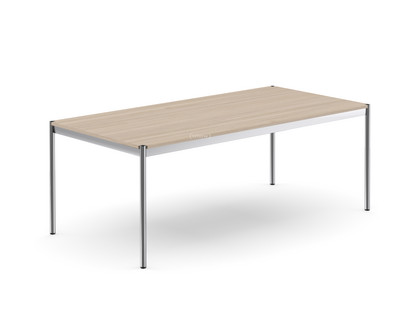 Table USM Haller 200 x 100 cm|Bois|Chêne huilé blanc