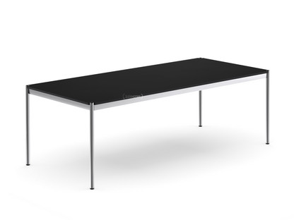 Table USM Haller 225 x 100 cm|Fenix|Nero - Noir