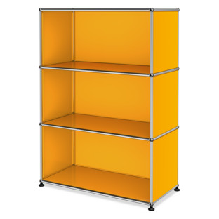 Meuble mixte Highboard M ouvert Jaune or RAL 1004