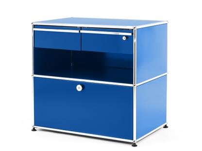 Meuble mixte Sideboard Office M USM Haller Bleu gentiane RAL 5010