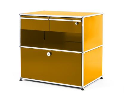 Meuble mixte Sideboard Office M USM Haller Jaune or RAL 1004