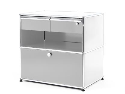 Meuble mixte Sideboard Office M USM Haller Blanc pur RAL 9010