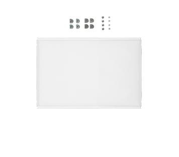 Tablette intermédiaire métallique pour étagère USM Haller Blanc pur RAL 9010|50 cm x 35 cm