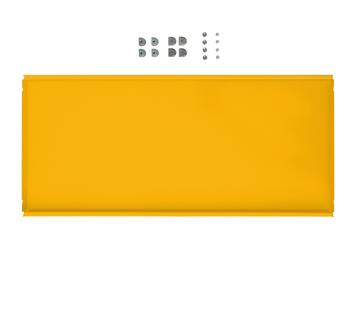 Tablette intermédiaire métallique pour étagère USM Haller Jaune or RAL 1004|75 cm x 35 cm