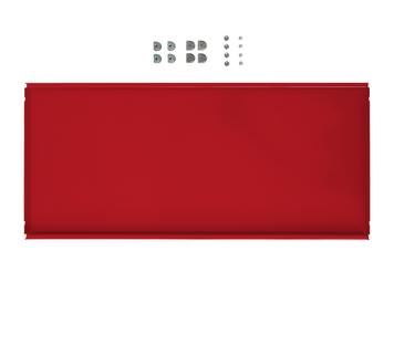 Tablette intermédiaire métallique pour étagère USM Haller Rouge rubis USM|75 cm x 35 cm