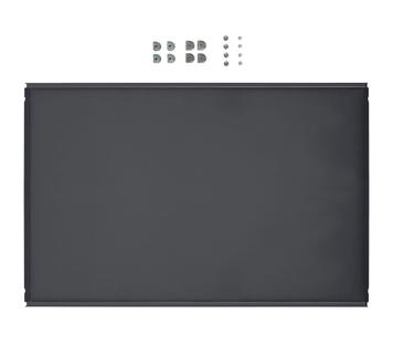 Tablette intermédiaire métallique pour étagère USM Haller Anthracite RAL 7016|75 cm x 50 cm