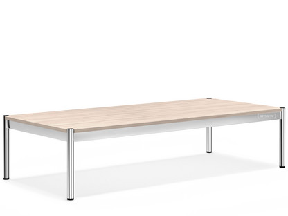 Table basse USM Haller 150 x 75 cm|Bois|Chêne huilé blanc