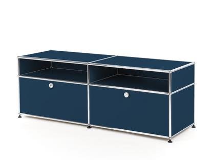 Meuble TV USM Haller Bleu acier RAL 5011