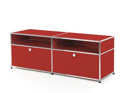 Meuble TV USM Haller Rouge rubis USM