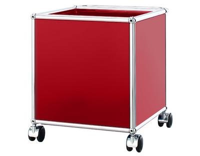 Caisson mobile pour enfants USM Haller Rouge rubis USM|H 43 x L 38 x P 38 cm