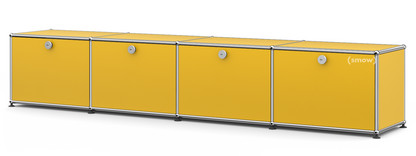 Meuble bas Lowboard pour enfants USM Haller Jaune or RAL 1004