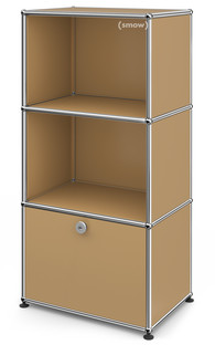 Meuble mixte Highboard pour enfants USM Haller Beige USM