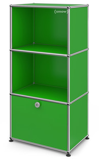 Meuble mixte Highboard pour enfants USM Haller Vert USM