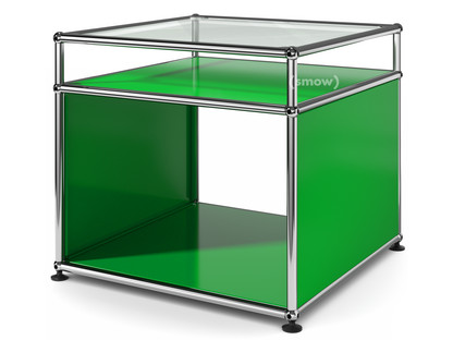 Table d'appoint avec réhausse USM Haller Vert USM