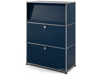 Meuble mixte Highboard M USM Haller avec présentoir incliné 