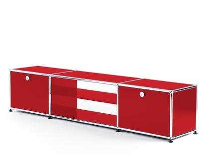 Table TV USM Haller Rouge rubis USM