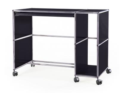 Bureau USM Haller à roulettes Type 1 Noir graphite RAL 9011