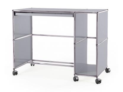 Bureau USM Haller à roulettes Type 1 Argent mat USM