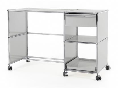 Bureau USM Haller à roulettes Type 2 Gris clair RAL 7035