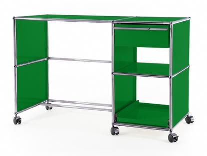 Bureau USM Haller à roulettes Type 2 Vert USM