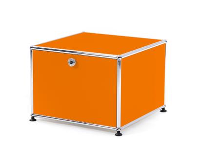 Caisson pour imprimante USM Haller 50 cm|Orange pur RAL 2004|Avec pieds