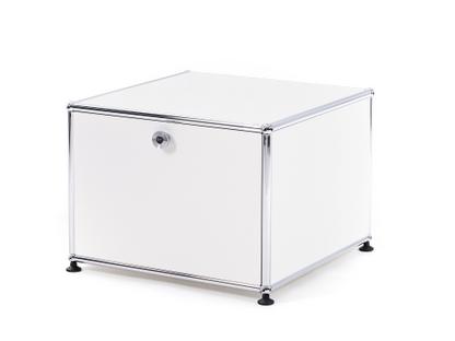 Caisson pour imprimante USM Haller 50 cm|Blanc pur RAL 9010|Avec pieds