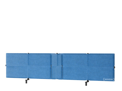 Écran de séparation USM privacy panels pour table USM Pour table USM Haller Plus/Advanced|175 cm|Bleu  