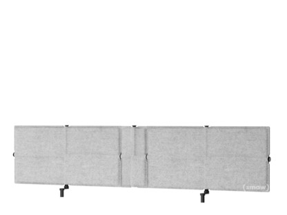 Écran de séparation USM privacy panels pour table USM Pour table USM Haller Plus/Advanced|175 cm|Gris clair 