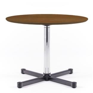 Table réglable en hauteur USM Kitos E Bois|Chêne huilé marron