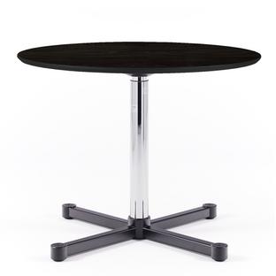 Table réglable en hauteur USM Kitos E Bois|Chêne laqué noir