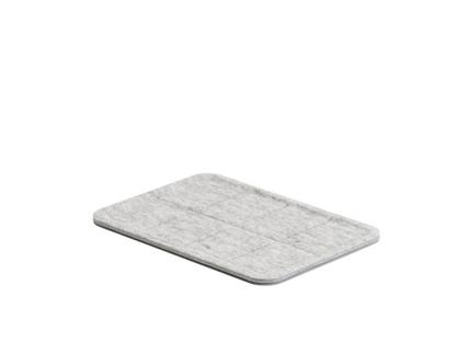 Couvercle/Plateau USM Inos L 23 cm|Gris clair