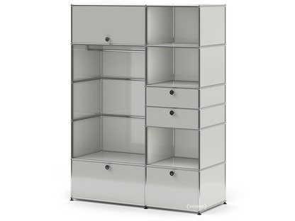 Armoire-penderie USM HallerType I Gris clair RAL 7035
