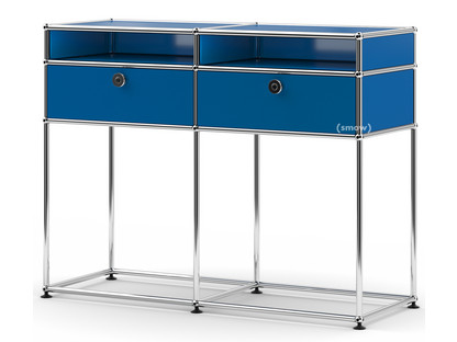 Console USM Haller Bleu gentiane RAL 5010