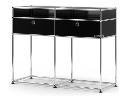 Console USM Haller Noir graphite RAL 9011