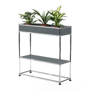 Table d'appoint USM Haller pour plantes Type 1 Gris moyen RAL 7005