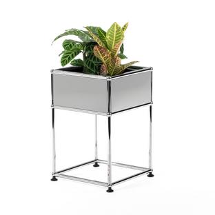 Table d'appoint USM Haller pour plantes Type 2 Gris clair RAL 7035|35 cm